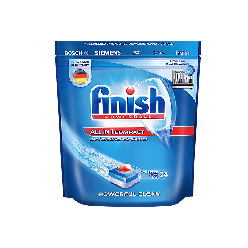 finish小型多效亮碟西门子美的粉剂 finish洗碗机用洗涤剂