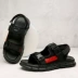 Satchi Sha Chi Sandals Men 2019 Mới mùa hè Mềm mại Mặc ngoài Xu hướng giản dị Giày thể thao nam Giày đi biển - Sandal