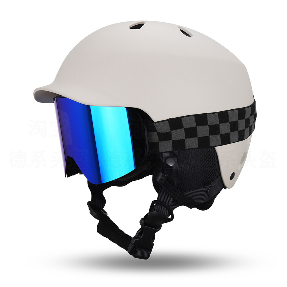 厂销专业超轻滑雪头盔单双板滑雪装备护具男女保暖防撞滑雪盔滑品