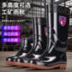 劳保牛筋底防水雨鞋男高筒水鞋男工地胶鞋雨靴短水靴厨房鞋男防滑