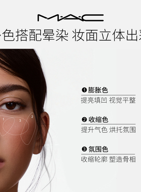 【双11现货速抢】MAC/魅可色色腮红氛围收缩膨胀色显色细腻MELBA