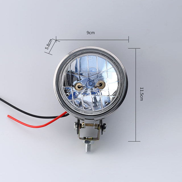 ລົດບັນທຸກຂະຫນາດໃຫຍ່ reversing light 24V12 volt car LED side light tire waist light spotlight vacuum small sun light auxiliary