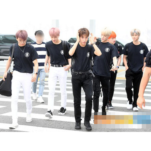 NCT DREAMWE BOOM周边李帝努楷灿罗渽民钟辰乐同款短袖T恤 - 图1