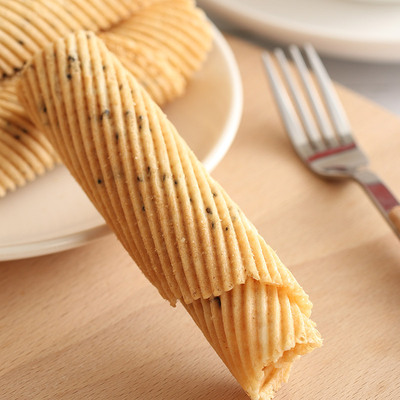 味滋源手工鸡蛋酥鸡蛋卷奶香芝麻味传统老式糕点心休闲零食小吃s