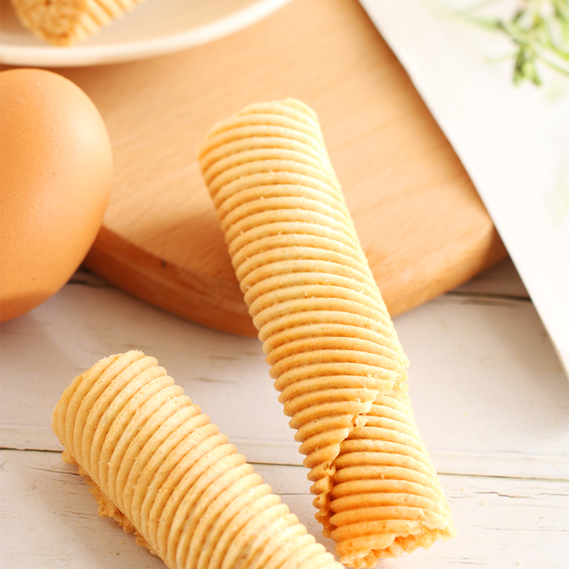 味滋源鸡蛋卷酥老式怀旧零食好吃的小吃老蛋黄凤凰卷饼干休闲食品