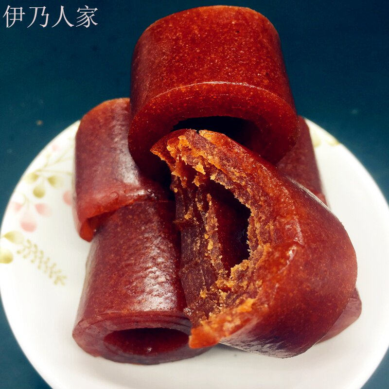 开胃山楂卷5斤包邮胃康卷酸山里红 伊乃人家山楂类制品