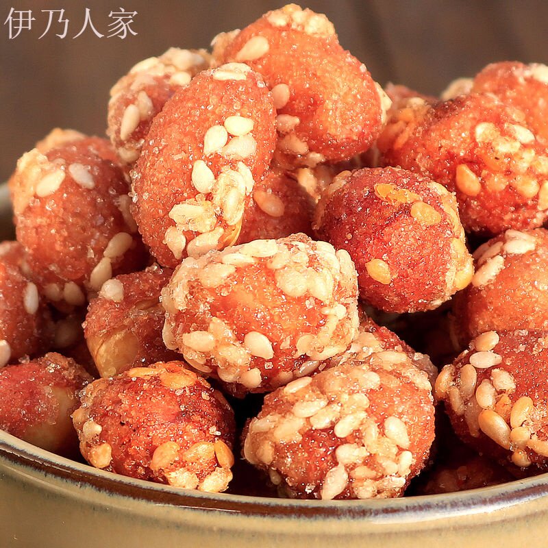 香欲仙琥珀花生米仁批发多味坚果 伊乃人家花生