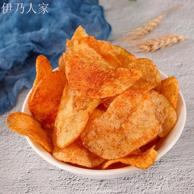 贵州特产麻辣土豆丝洋芋丝薯土豆片 伊乃人家膨化食品