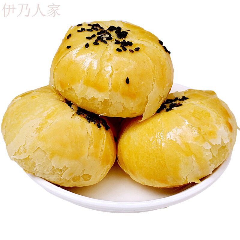 雪媚娘吃的小零食充饥夜宵食蛋黄酥 伊乃人家传统糕点
