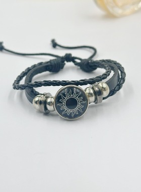 2024二人闺蜜兄弟手链可夜光创意