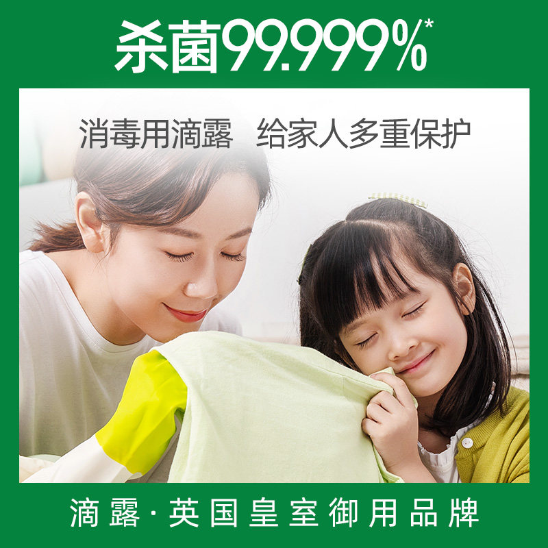 滴露500ml家用杀菌玩具拖地消毒液 易凡贝家居消毒液