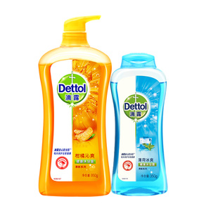 滴露沐浴露套装950g+350g