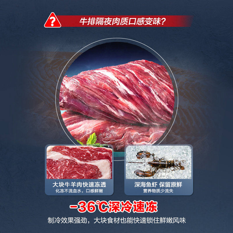 容声200L小冰柜家用商用保鲜冷冻冷柜节能减霜一级能效以旧换新 - 图0