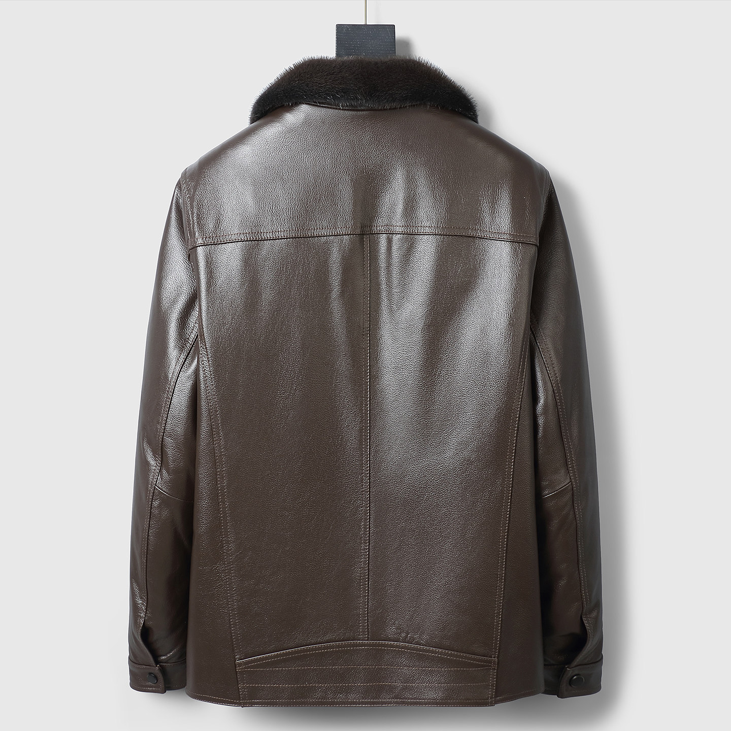 海宁冬季真皮皮衣男皮毛一体水貂内胆短款头层牛皮皮夹克皮貂外套,淘宝优惠券,粉丝福利购,淘宝优惠卷