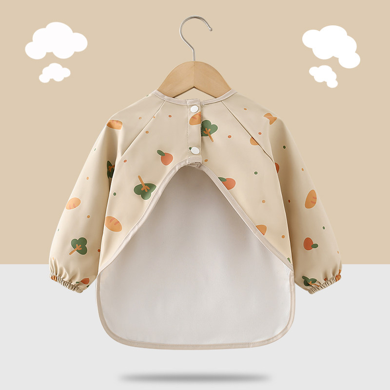 罩衣宝宝吃饭围兜防水男儿童围裙婴儿辅食防脏专用饭兜小孩反穿衣,淘宝优惠券,粉丝福利购,淘宝优惠卷