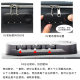Large capacity multifunctional Internet celebrity stationery box with password lock