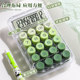 Calculator for students with ins style, high appearance, transparent small portable mechanical keys, gradient, cute 10-digit multifunctional financial office stationery, accounting office supplies for college students