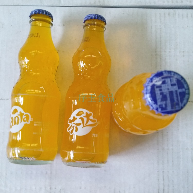 芬达汽水玻璃瓶装碳酸饮料200ml*24瓶江浙沪皖包邮-图1