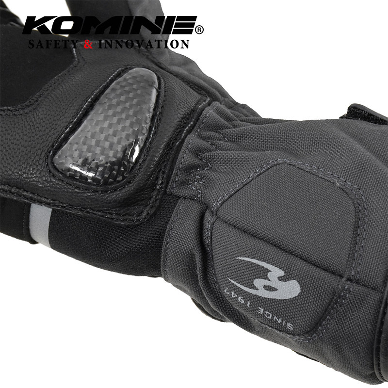 KOMINE秋冬轻质加绒防水骑士手套男摩托车骑行摩旅保暖长腕GK-846,淘宝优惠券,粉丝福利购,淘宝优惠卷