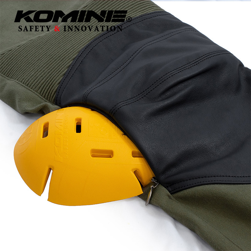 KOMINE秋冬纯棉复古摩托车休闲骑行裤CE防摔加绒保暖骑行裤PK-930,淘宝优惠券,粉丝福利购,淘宝优惠卷