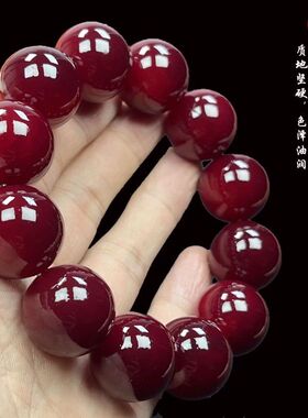 血龙木手串东北琥珀木原木料松明子透光沉化老料全透固化玉化佛珠