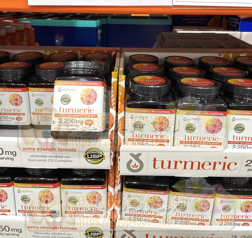 美国youtheory姜黄素精华胶囊益肝210粒2250mg黑胡椒碱成人养护 - 图2