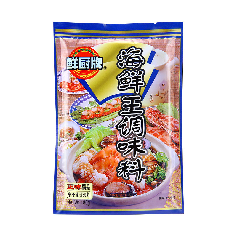 安记鲜厨牌海鲜王调味料180g正味粉烹饪烧烤凉拌炒饭煲汤煮面炒菜 - 图3