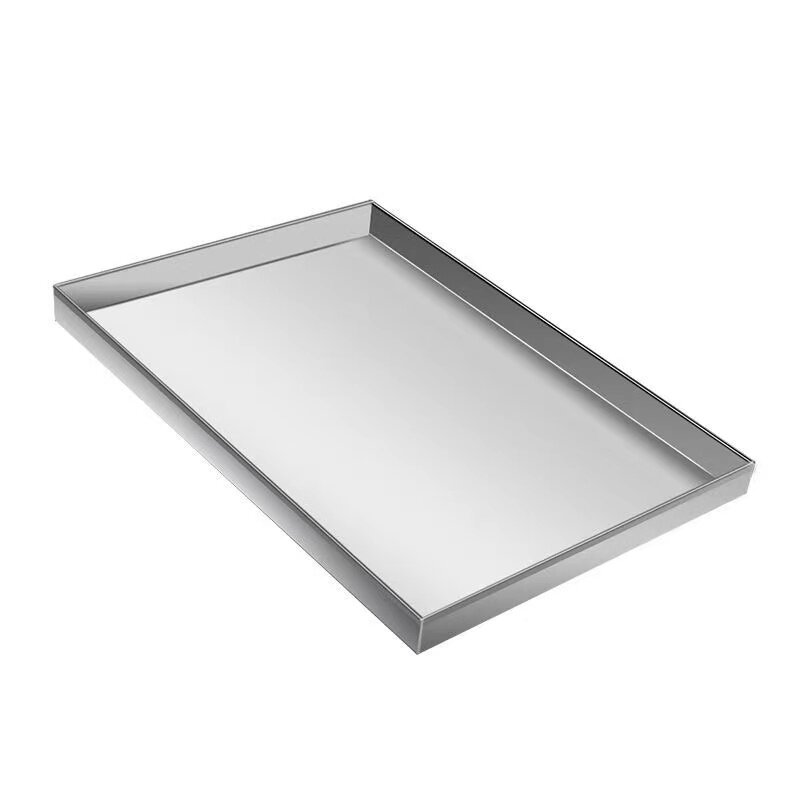 不锈钢接水盘长方形空调接水盘接油盘定制槽宠物接粪特厚加厚托盘,淘宝优惠券,粉丝福利购,淘宝优惠卷