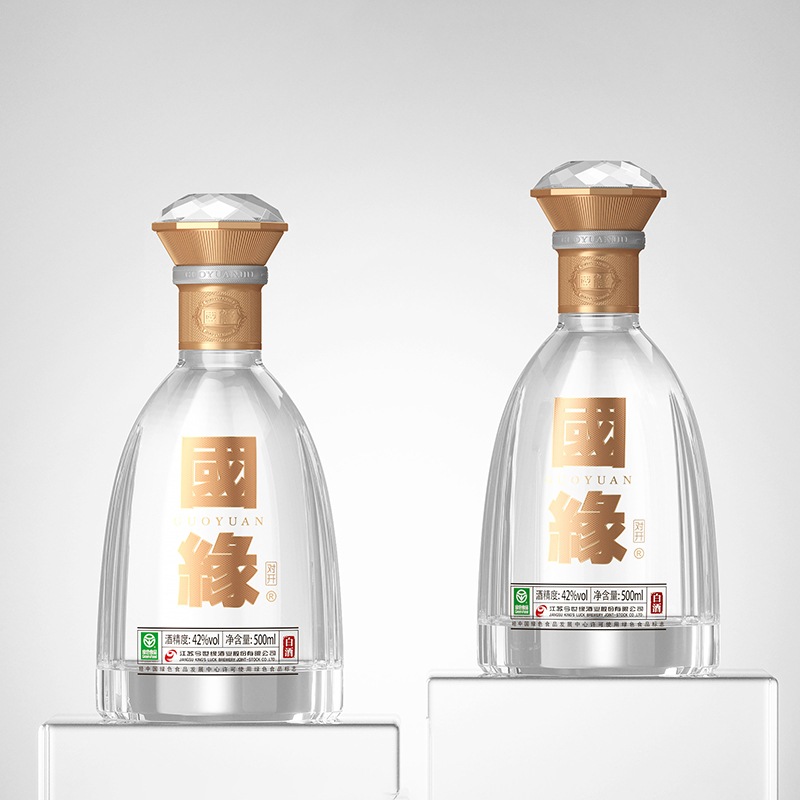 今世缘国缘对开42度500ml*2两瓶装