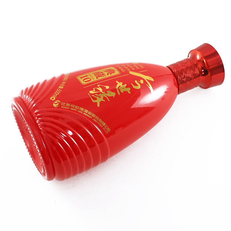 【酒厂自营】今世缘42度浓香型白酒典藏10礼盒500ml*2送礼