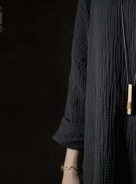 小众原创手工黄铜男士冷淡风项链