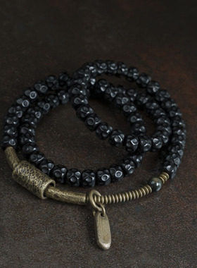 曲尾花原创设计手工文玩椰蒂手串