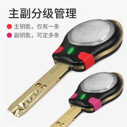 模帝乐智能锁芯 高端C级家用防盗门锁电子锁 门锁整体方案定制 - 图0