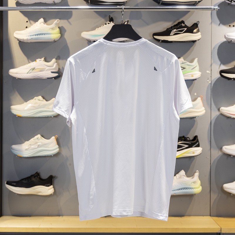 李宁速干短袖男士2025新款跑步系列专业反光透气孔凉感T恤ATSU059,淘宝优惠券,粉丝福利购,淘宝优惠卷