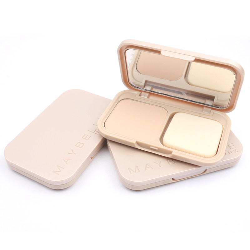 美宝莲梦幻丝绒蜜盒粉饼控油遮瑕 颐央化妆品粉饼