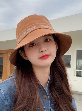 渔夫帽女春夏秋季出游优雅大檐