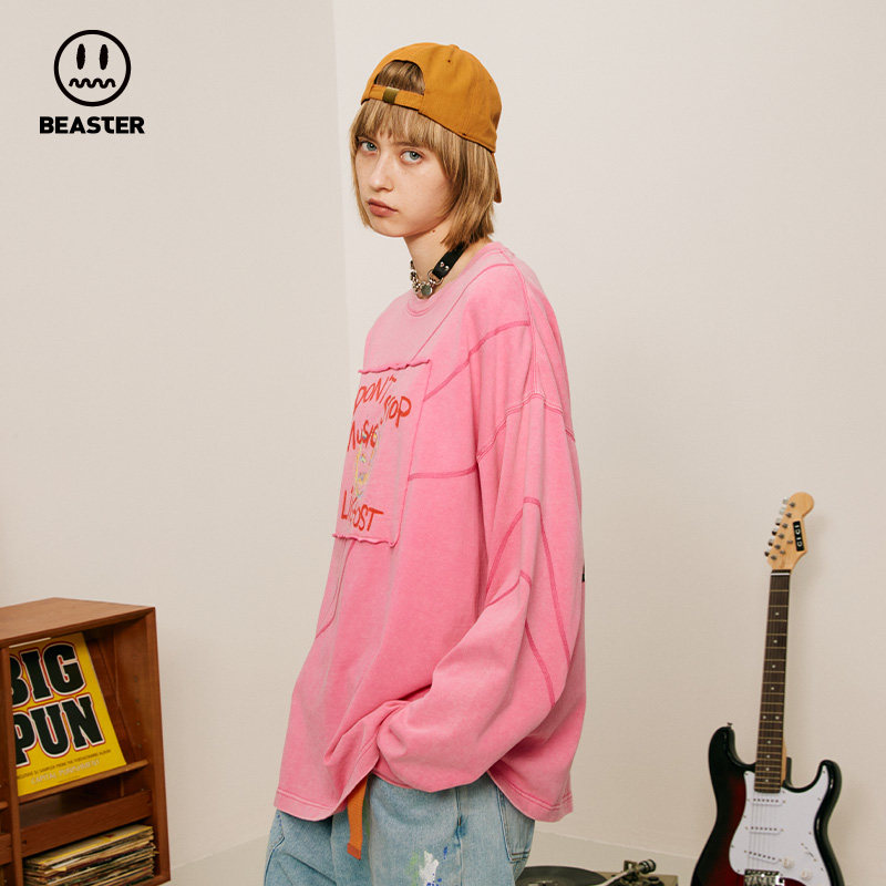【明星同款】beaster小恶魔鬼脸t恤 beasterT恤