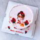 Baking Cake Decoration Ornaments Rich Woman Get Rich Plug-in