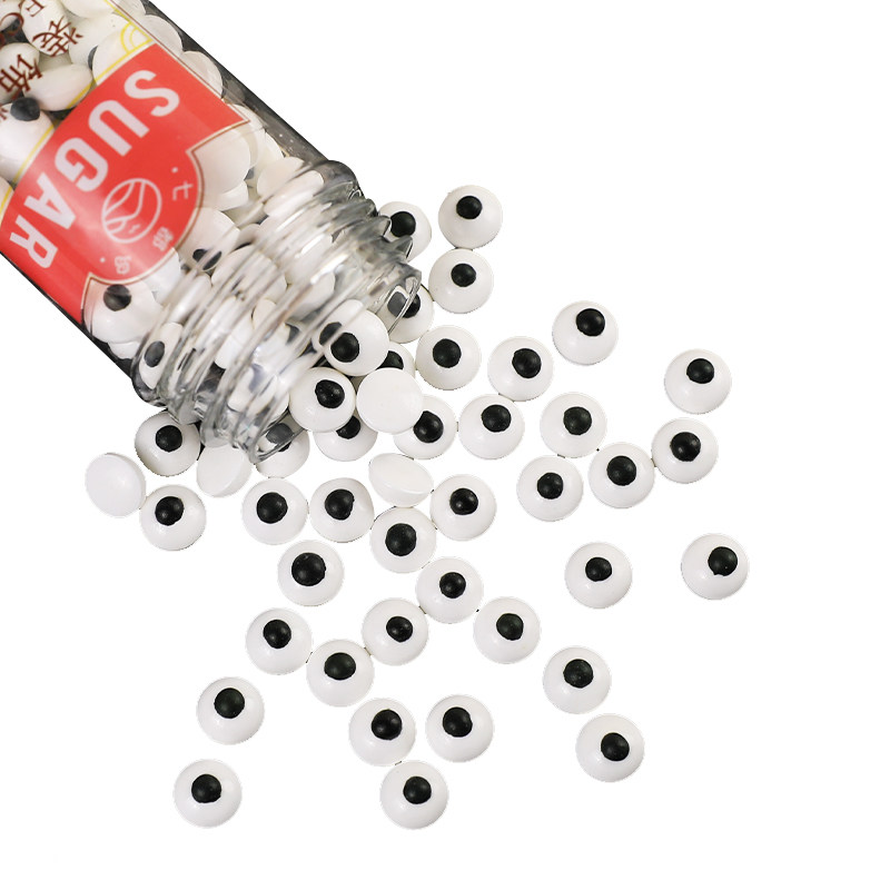 万圣节眼睛糖珠烘焙蛋糕装饰搞怪彩色大小眼珠蛋糕摆件甜品台装饰