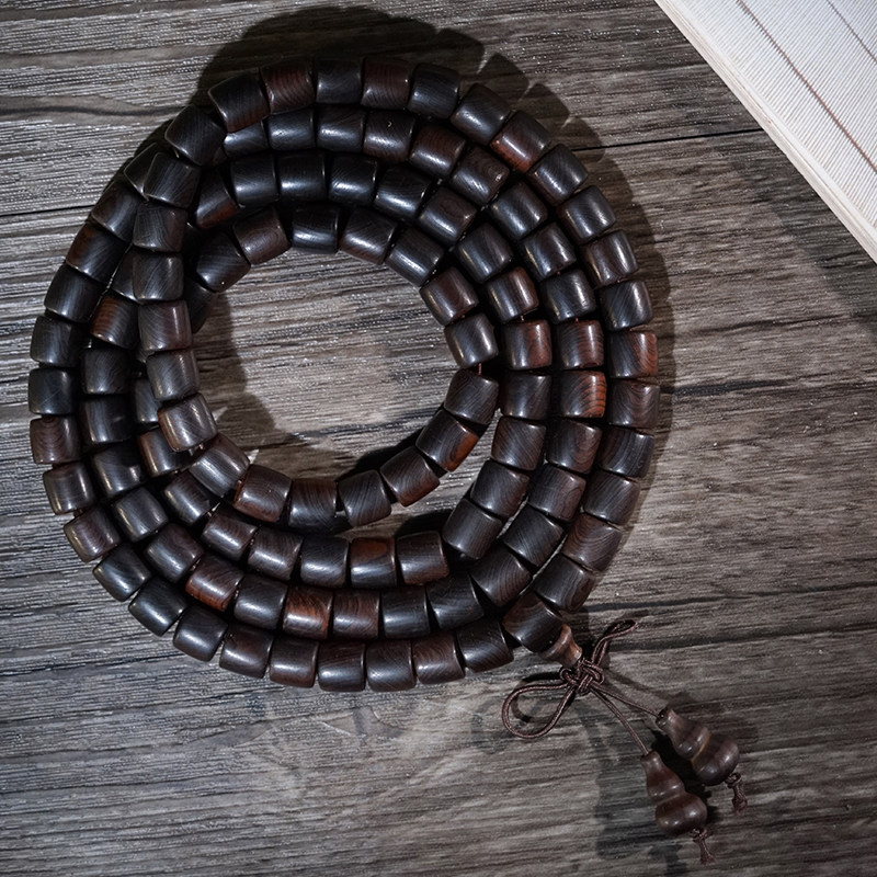 雷击崖柏文玩桶珠手链108佛珠手串男女款念珠脖挂药香味珠串,淘宝优惠券,粉丝福利购,淘宝优惠卷