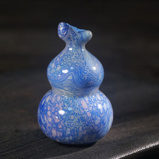 大漆漂漆葫芦文玩diy挂件挂饰手把件摆件编织流苏国潮工艺小件