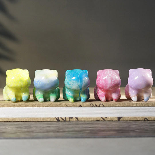 Lacquer bleaching paint puppy cat handmade desktop ornaments crafts gift cute gift girls decorative ornaments