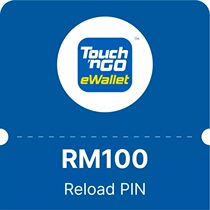 The Touch n Go eWallet Reload PIN RM100