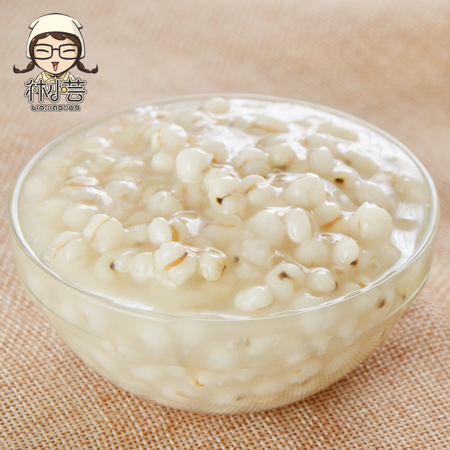 蜜小薏米仁即食薏米糖水罐头甜品商用原料五谷杂粮粗粮880g-图2