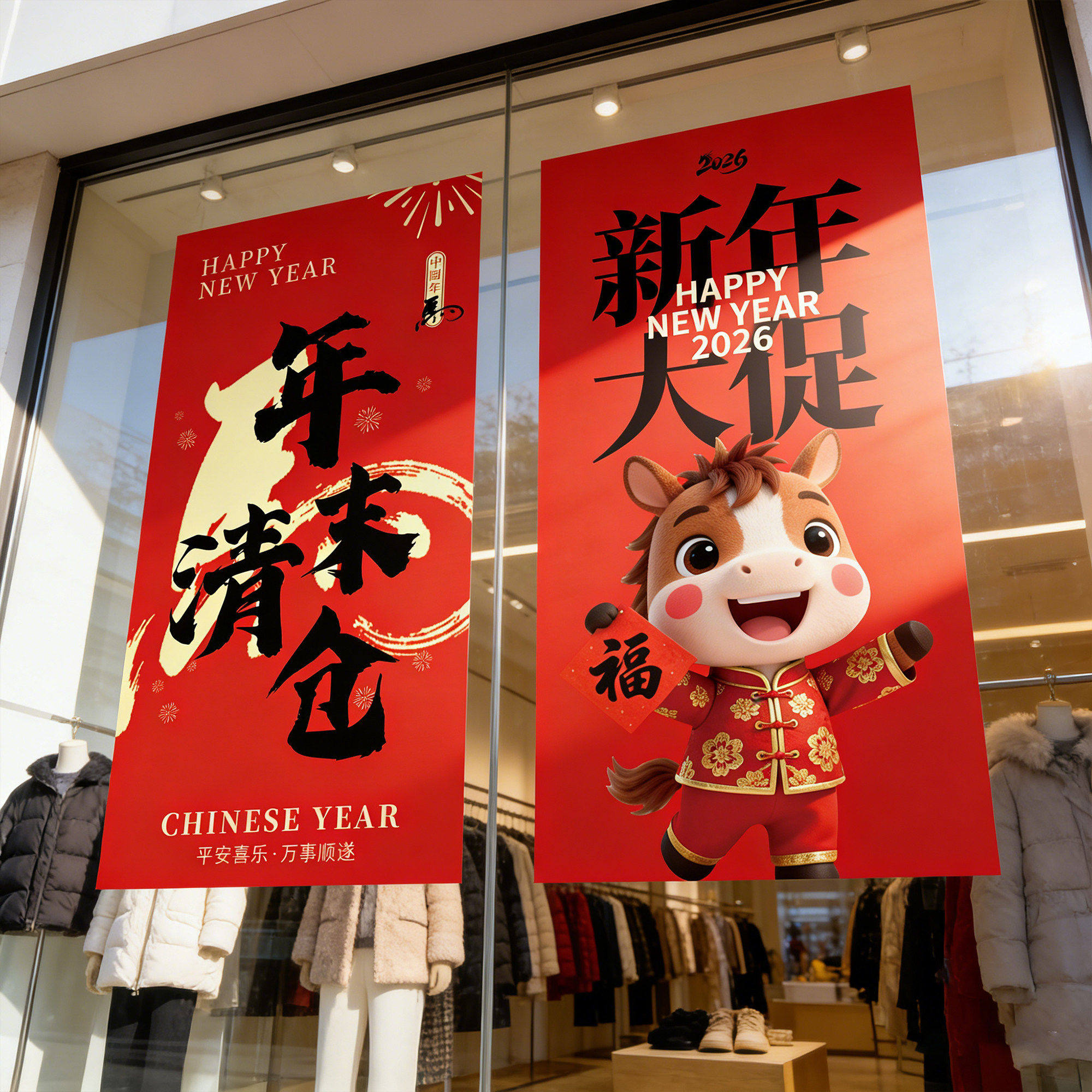 清仓大甩卖广告纸全场清仓海报换季服装店年季末处理特价促销活动,淘宝优惠券,粉丝福利购,淘宝优惠卷