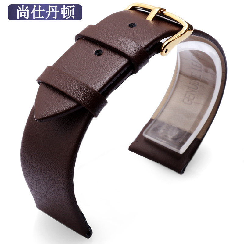 dw头层铁达时ck西铁城依波手表带 尚仕丹顿配件