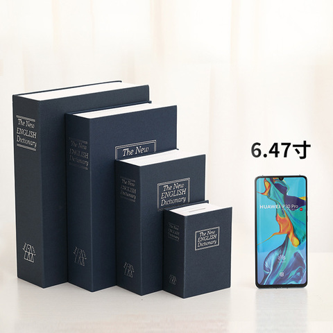 书本保险箱密码带锁盒子存钱罐藏钱手机神器只进不出创意独特大