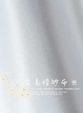 靠垫婚纱布料cosplay厚缎礼服