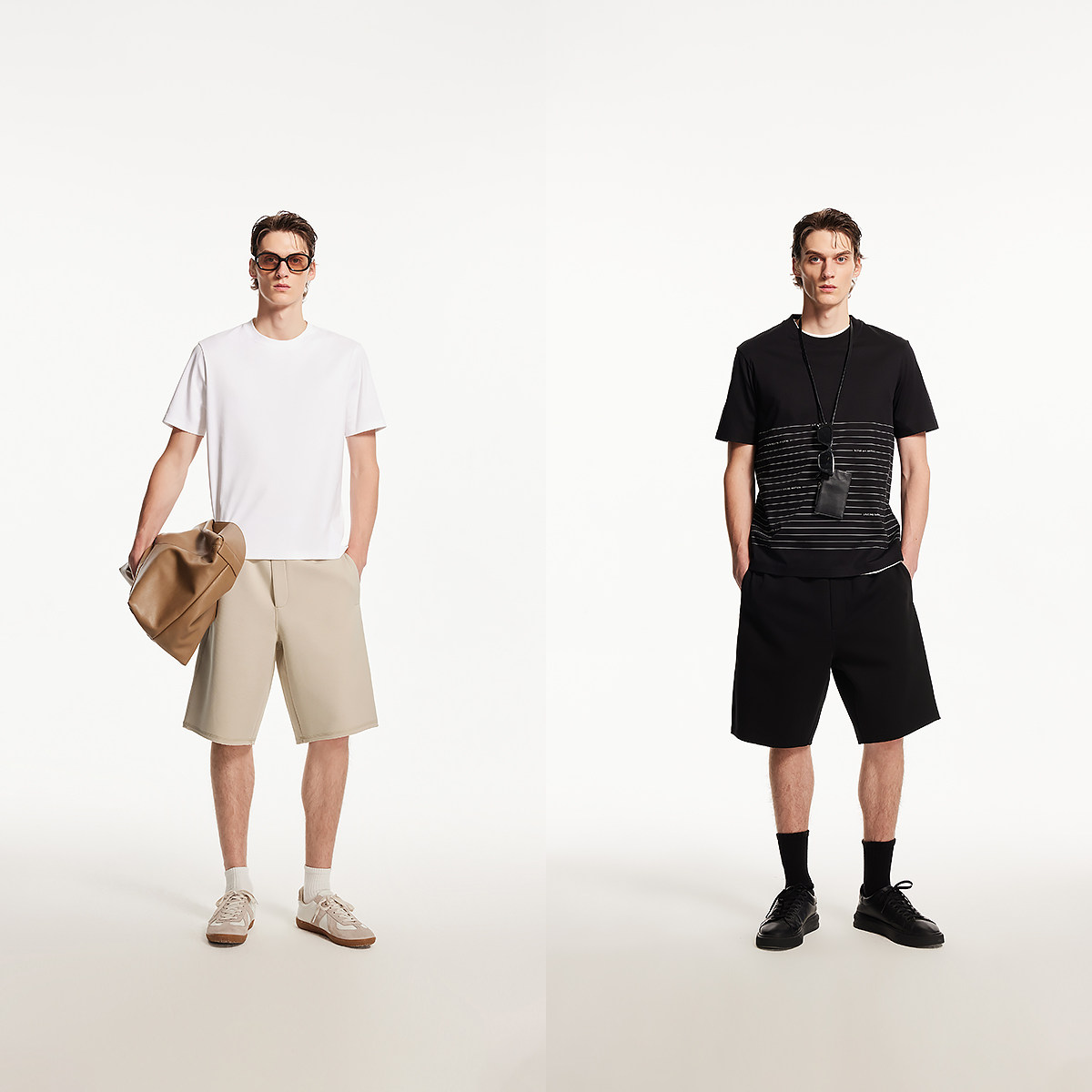 杰克琼斯男装冬新款潮时尚百搭纯色字母刺绣抽绳腰宽松休闲短裤,淘宝优惠券,粉丝福利购,淘宝优惠卷