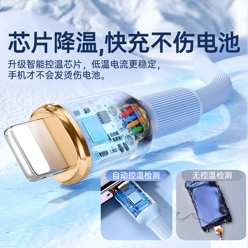 【45W】迈空适用苹果15充电线iphone14数据线快充13手机闪充12usb11车载16充电器套装17平板typec转lighting - 图2